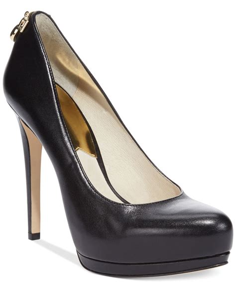 michael kors platform sneakers for women|Michael Kors black platform heels.